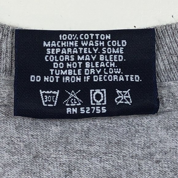 Vintage Dartmouth College Long Sleeve gray T Shirt Jansport Size Large USA  Made - Picture 8 of 10